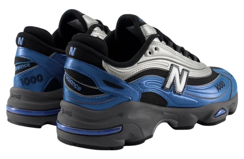new balance 1000 metallic blue 2
