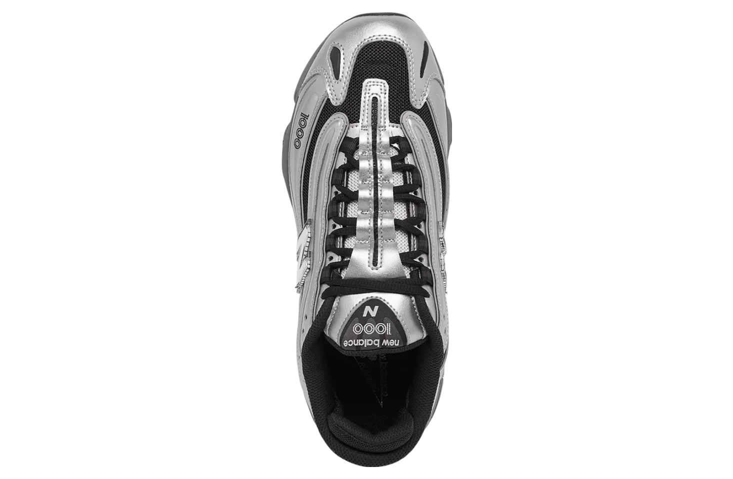 new balance 1000 silver black 2