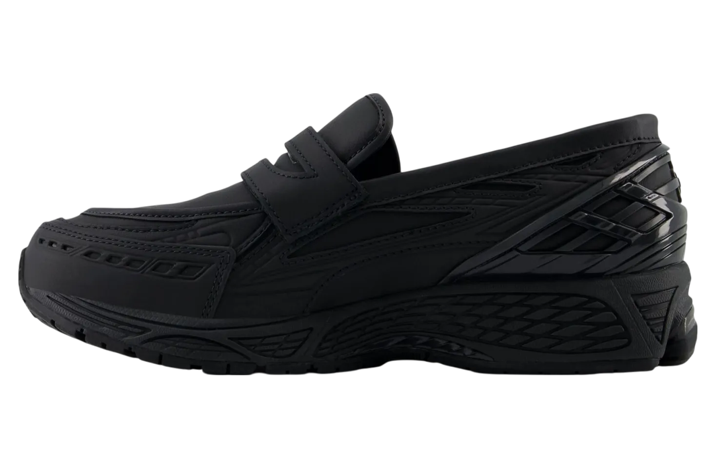 new balance 1906 loafer black suede 1