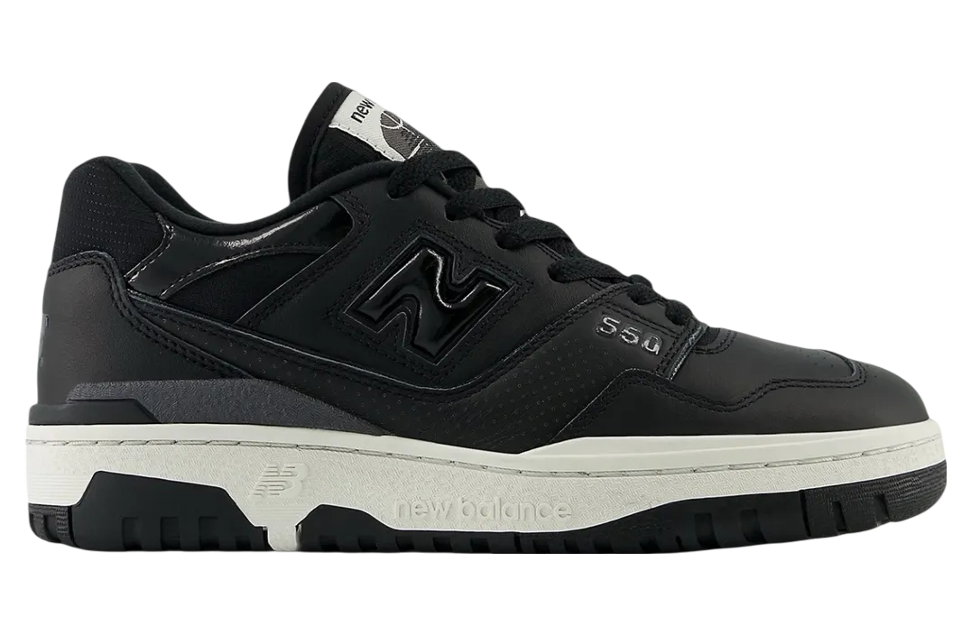 new balance 550 black white 1