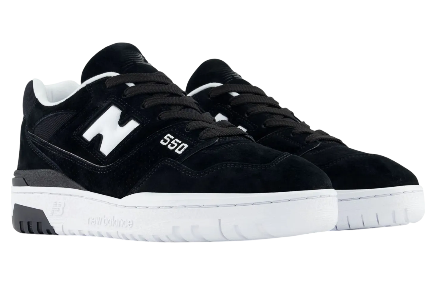 new balance 550 black white 2025 0