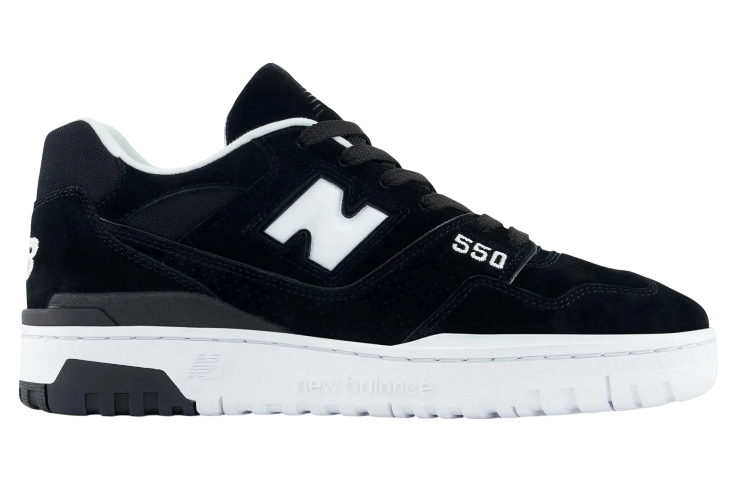 new balance 550 black white 2025