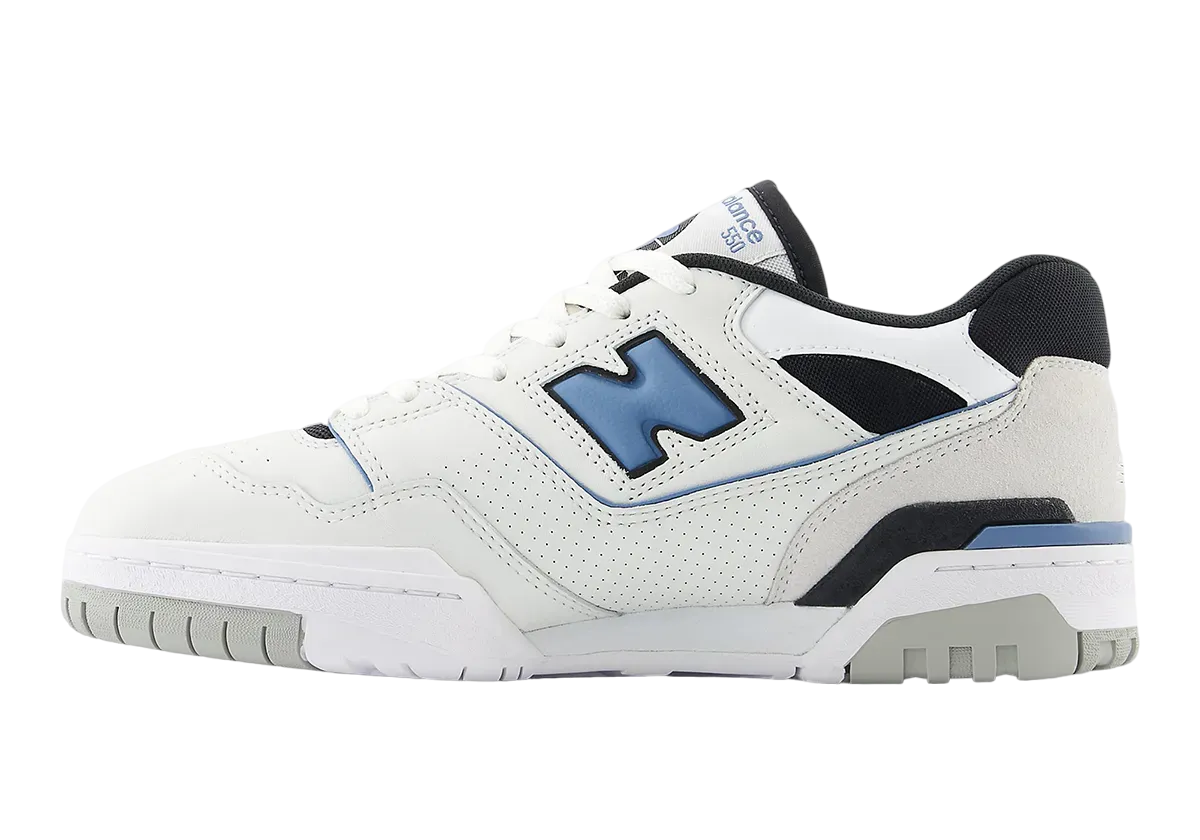 new balance 550 white university blue black 1