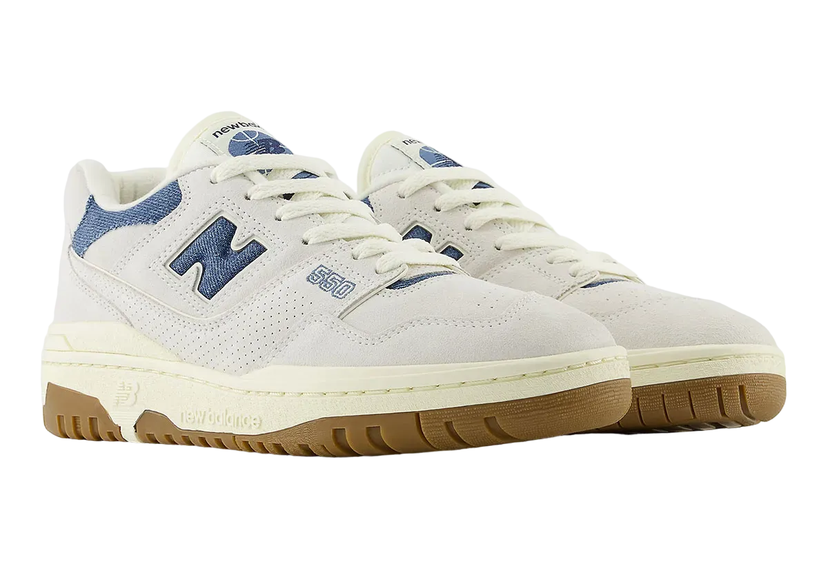 new balance 550 wmns denim white 0