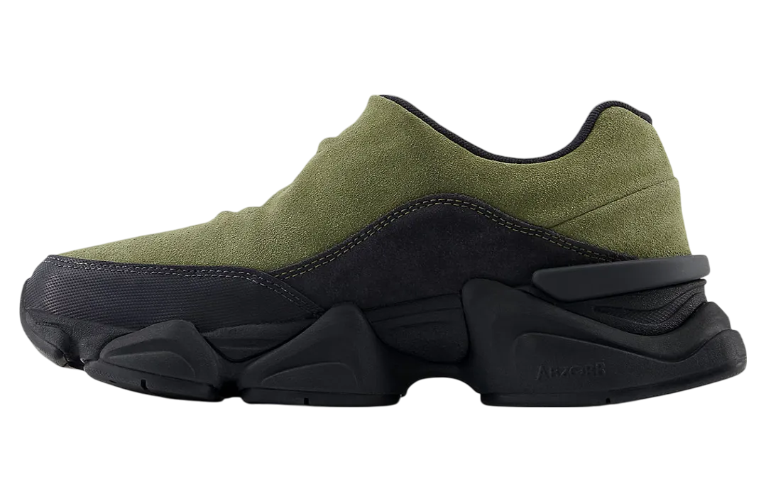 new balance 8040 dark peridot black