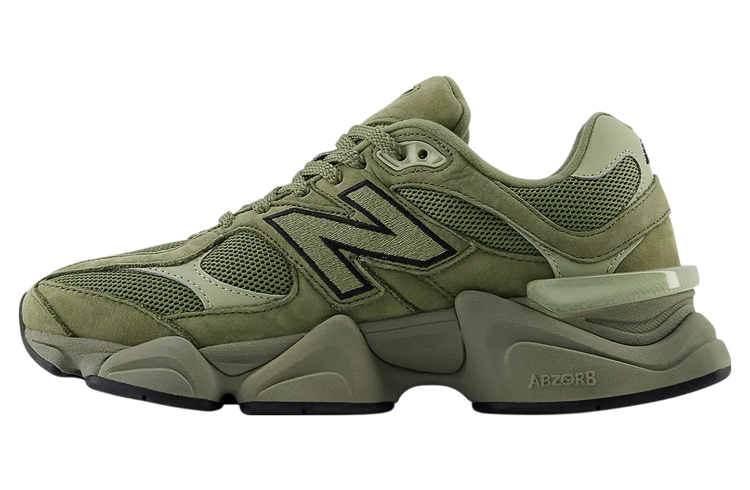 new balance 9060 dark olivine 1