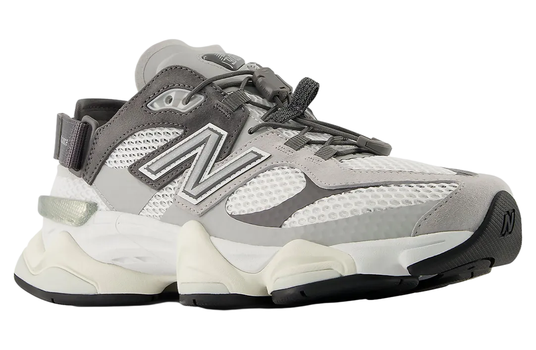 new balance 9060 mule grey white 0