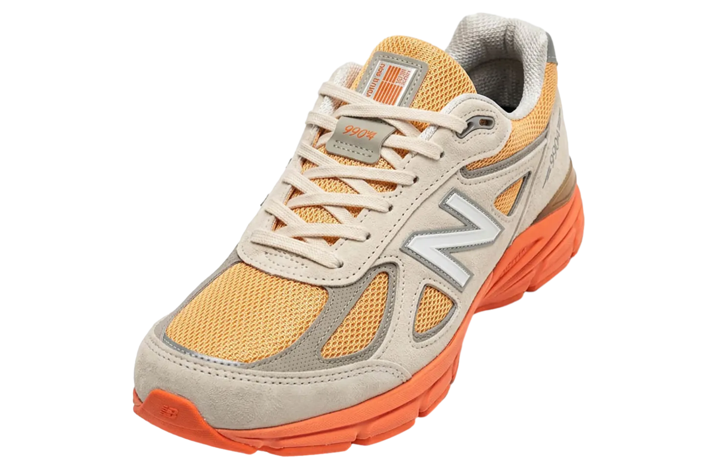 new balance 990v4 made in usa tangerine 2