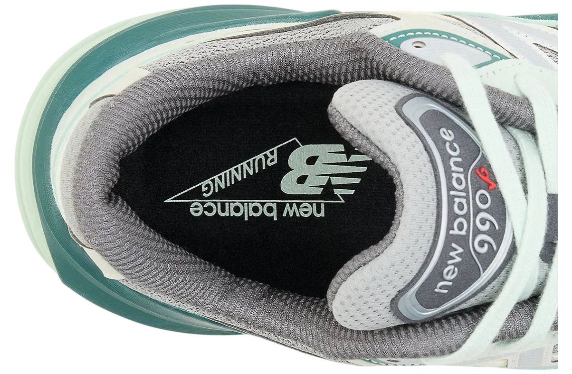 new balance 990v6 clay ash teal 3
