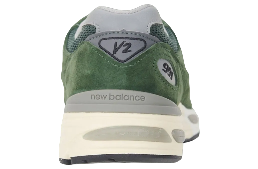 new balance 991v2 kombu green 2