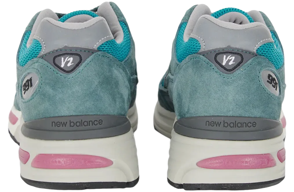new balance 991v2 porcelain green 2
