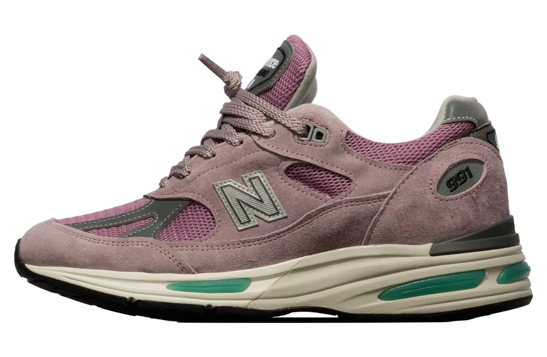 new balance 991v2 smoked pear