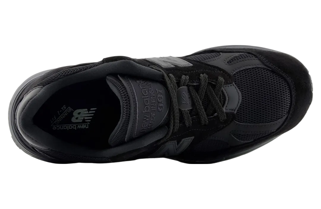 new balance 991v2 triple black 3