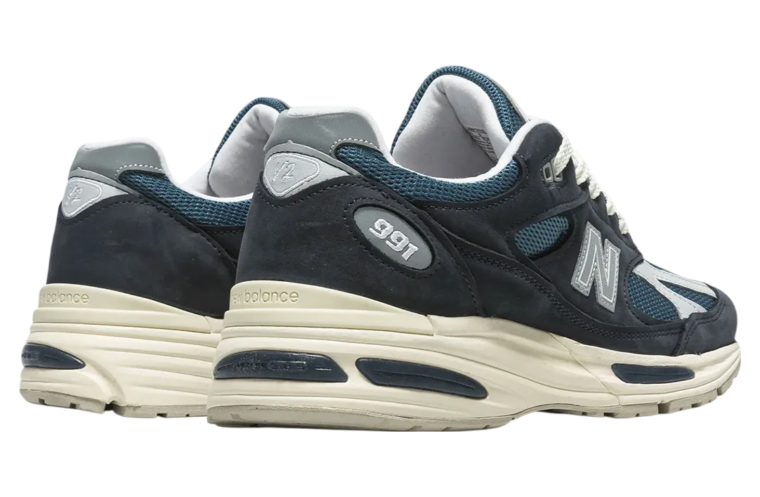 new balance 991v2 vintage navy 0