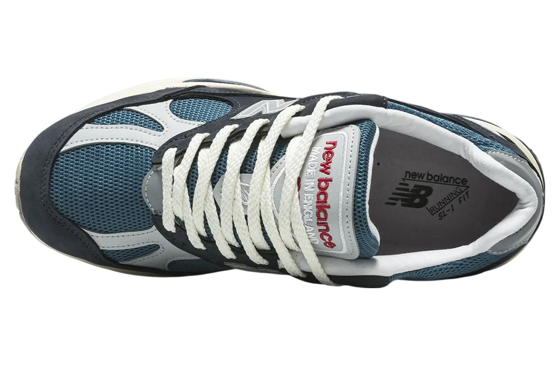 new balance 991v2 vintage navy 2