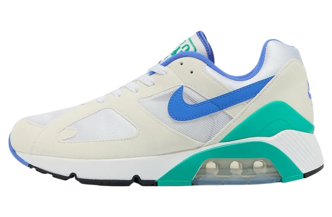 nike air 180 bluebird white medium blue