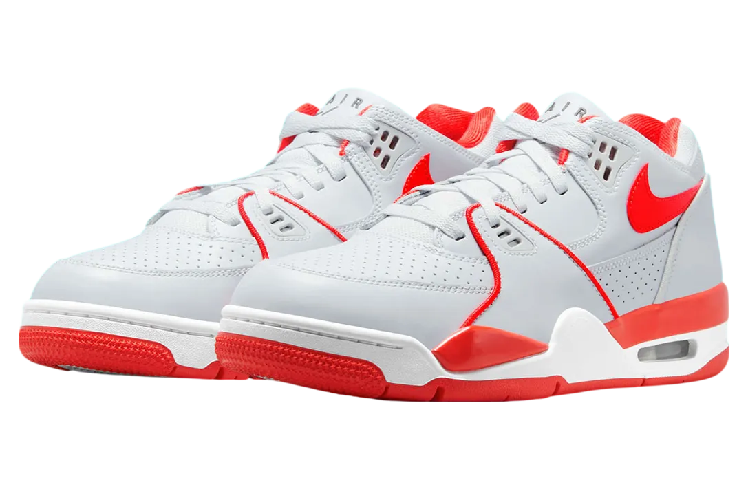 nike air flight 89 low white crimson 0