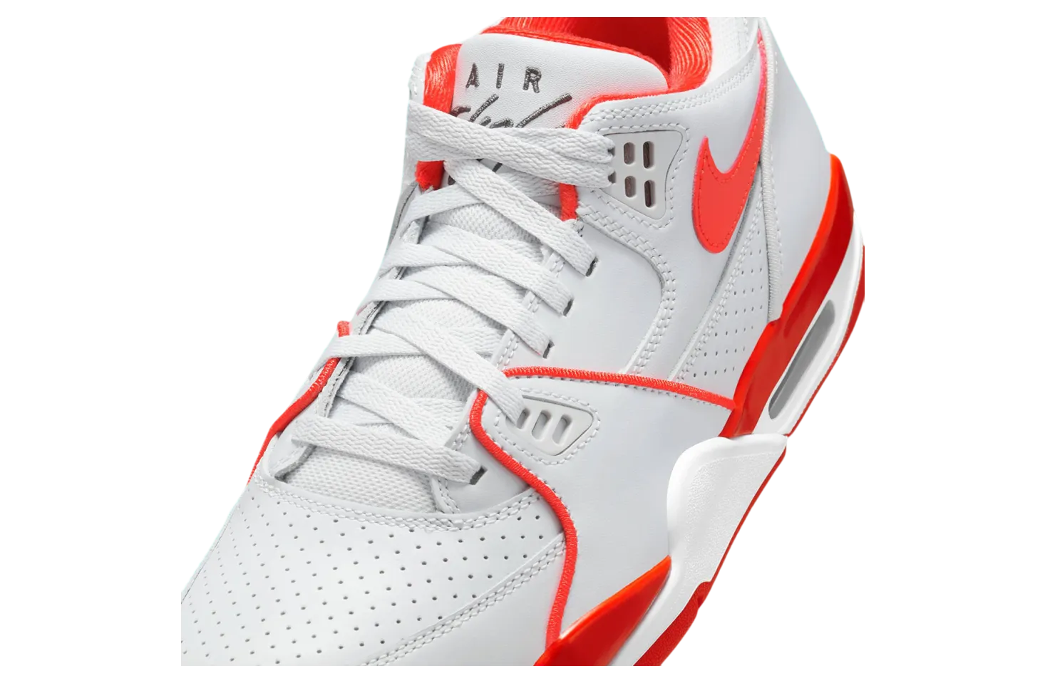 nike air flight 89 low white crimson 5