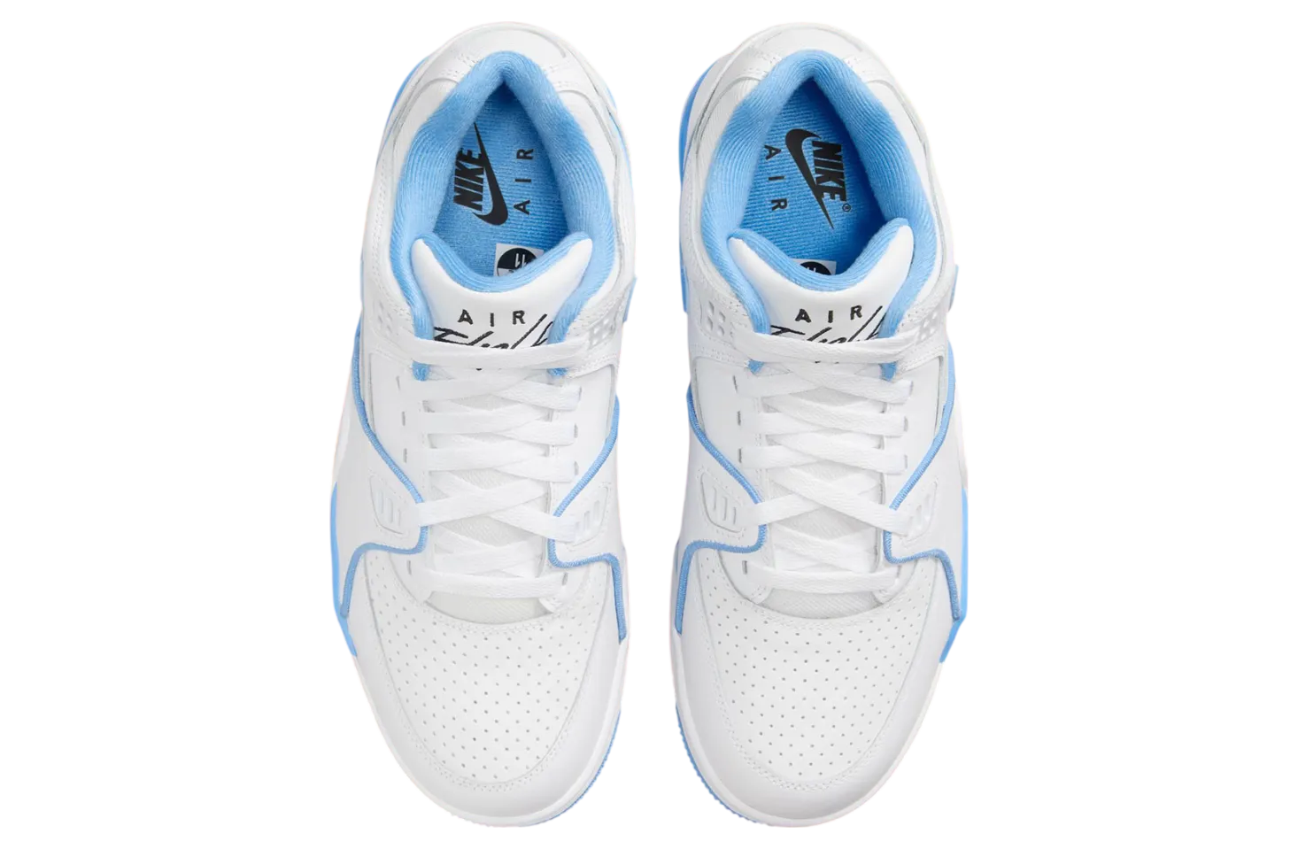 nike air flight 89 low white university blue 2