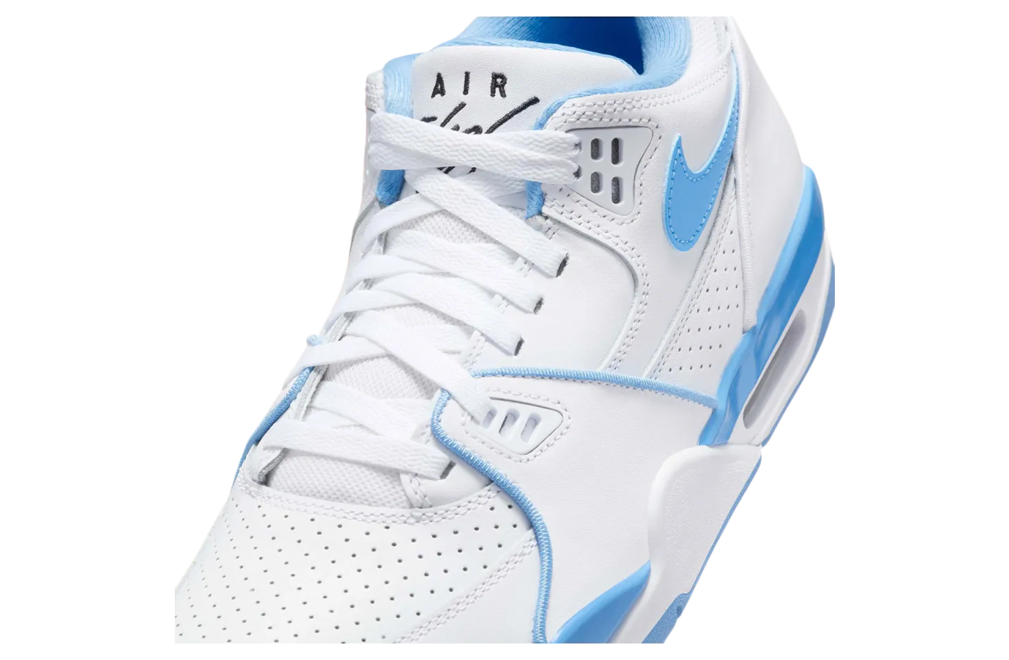 nike air flight 89 low white university blue 5