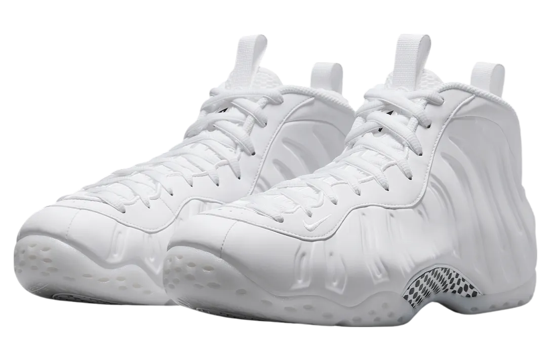 nike air foamposite one triple white 0
