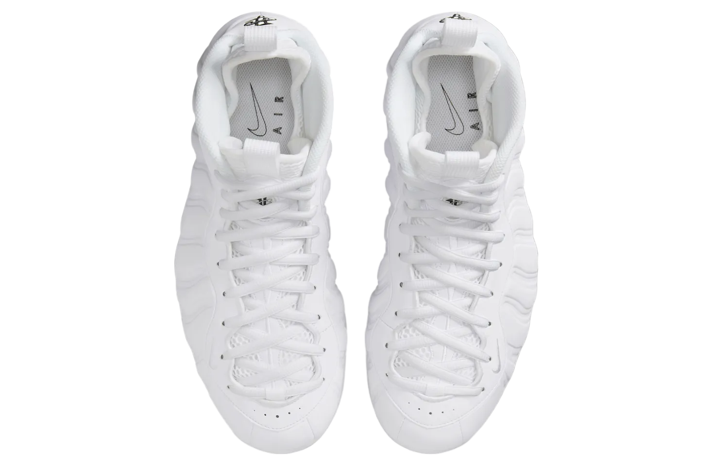 nike air foamposite one triple white 2
