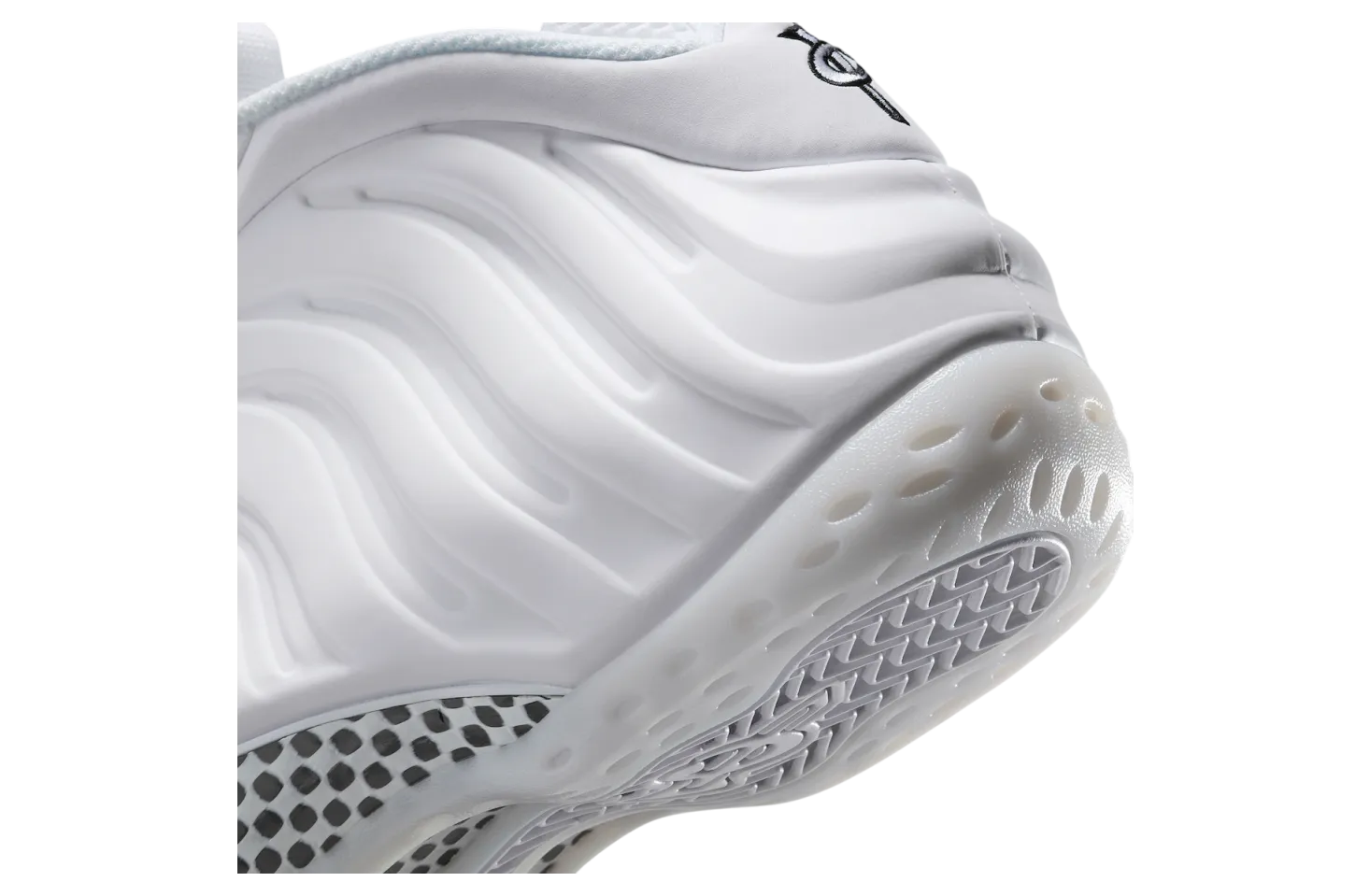 nike air foamposite one triple white 6