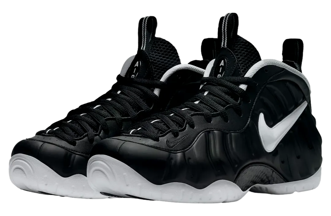 nike air foamposite pro dr doom black white 0