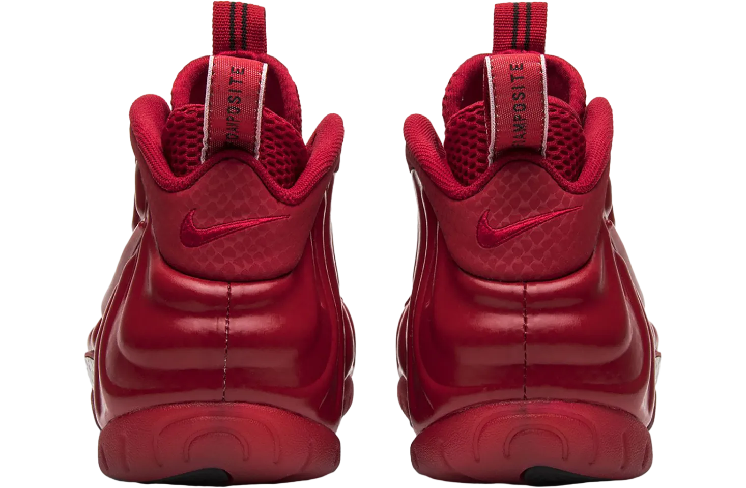 nike air foamposite pro gym red black 2