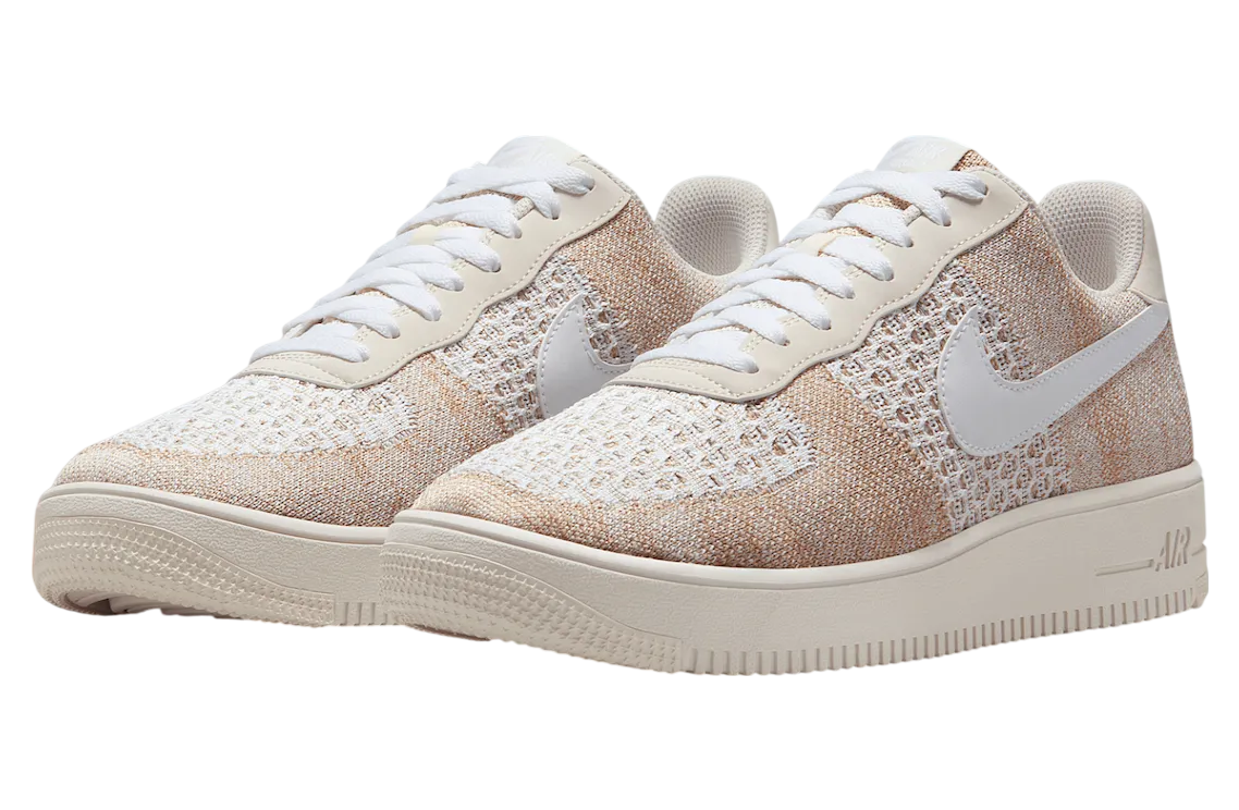 nike air force 1 flyknit 2 0 light bone multi color 2