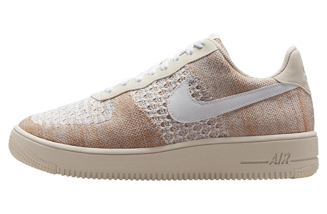 nike air force 1 flyknit 2 0 light bone multi color