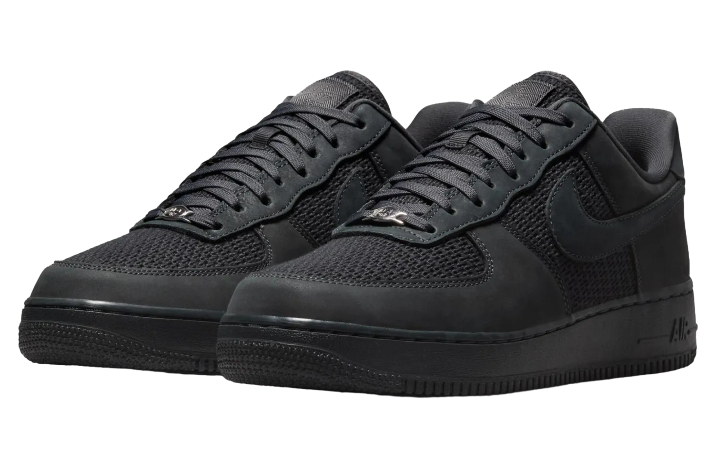 nike air force 1 low anthracite black 2