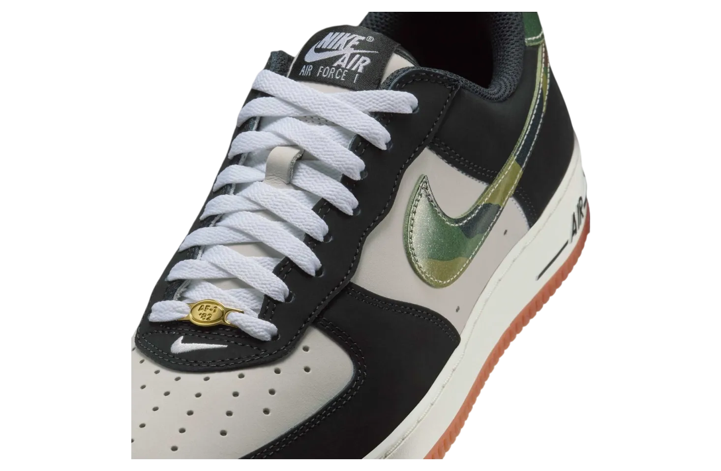 nike air force 1 low black camo swooshes 5