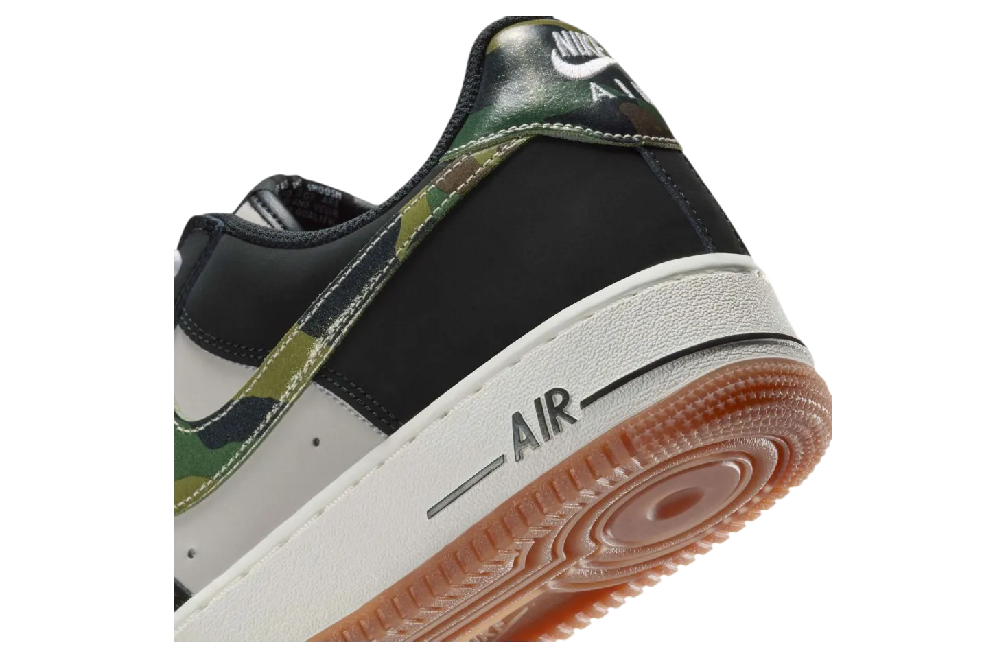 nike air force 1 low black camo swooshes 6