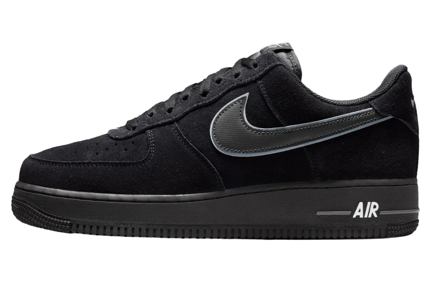 nike air force 1 low black iron grey 2