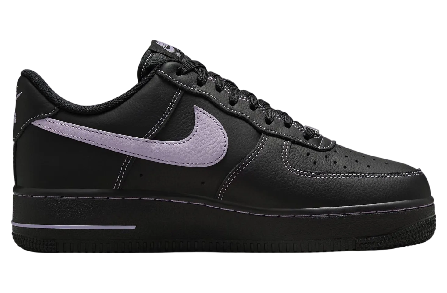 nike air force 1 low black light lilac 1