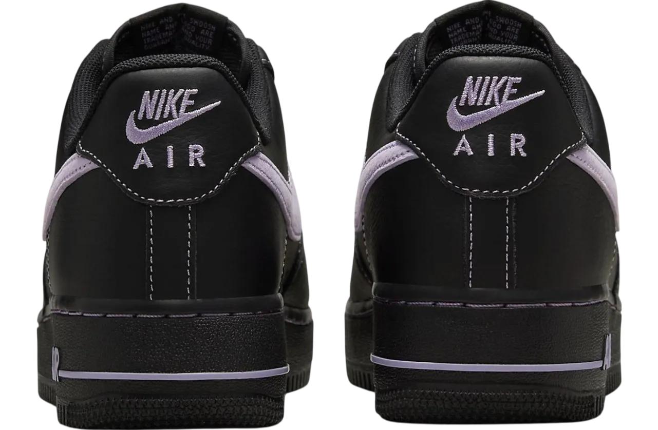 nike air force 1 low black light lilac 3