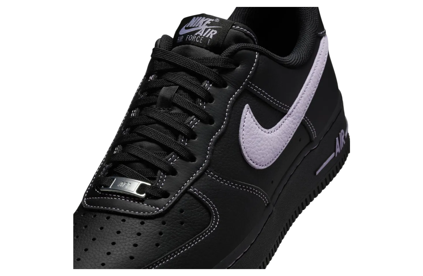 nike air force 1 low black light lilac 5