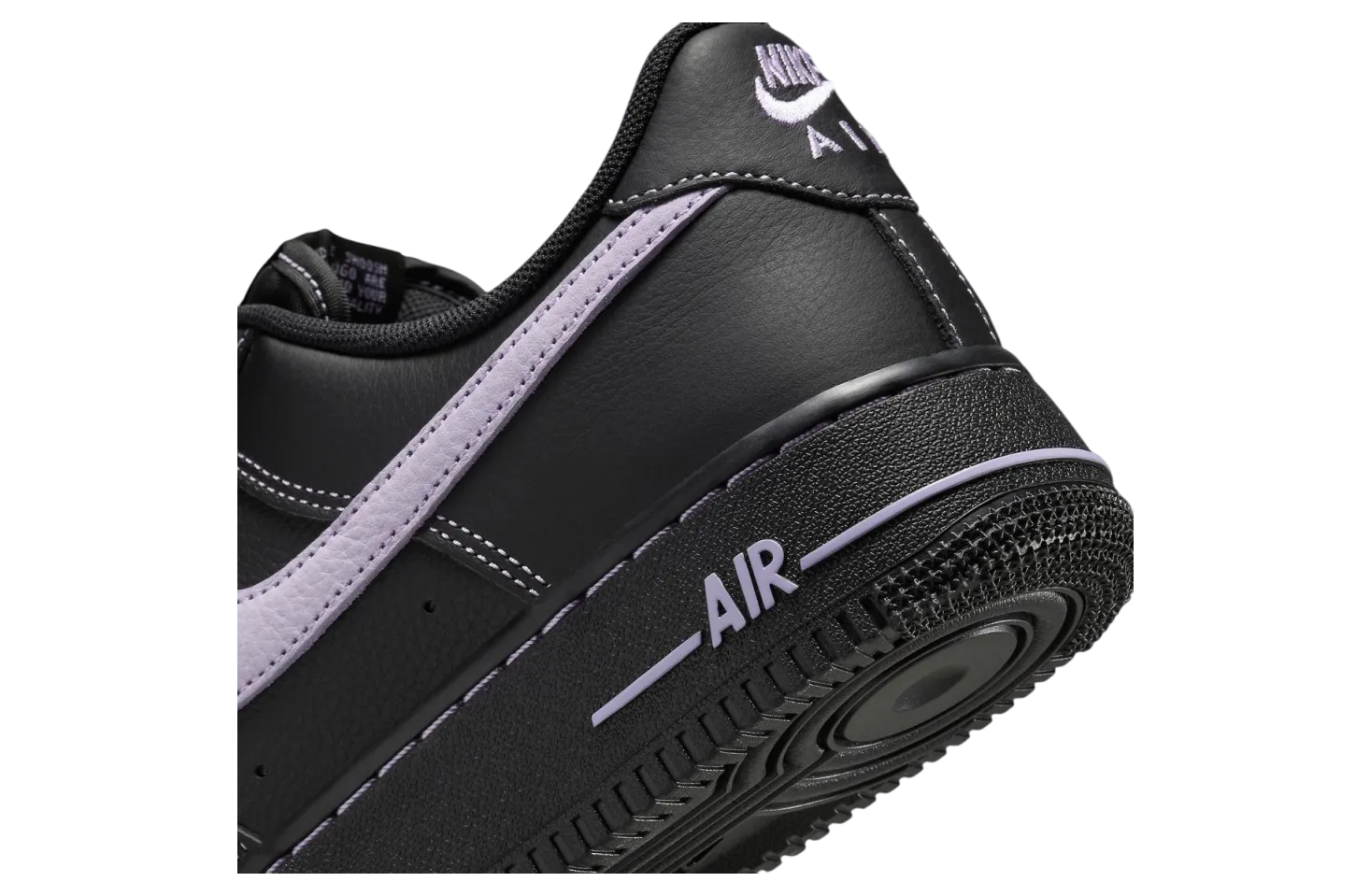 nike air force 1 low black light lilac 6