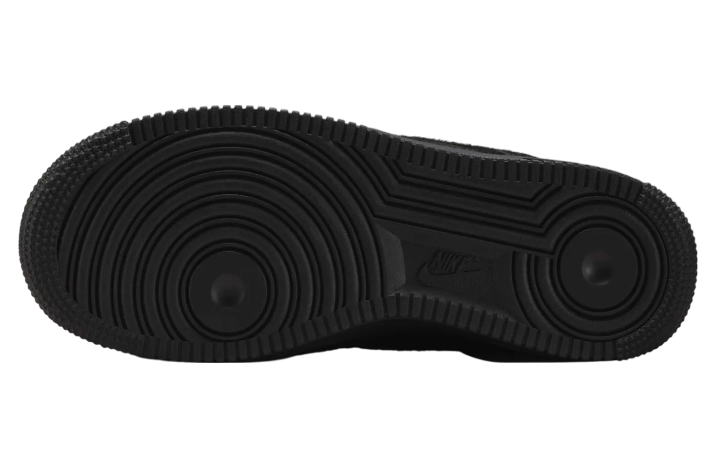 nike air force 1 low black pony hair 4