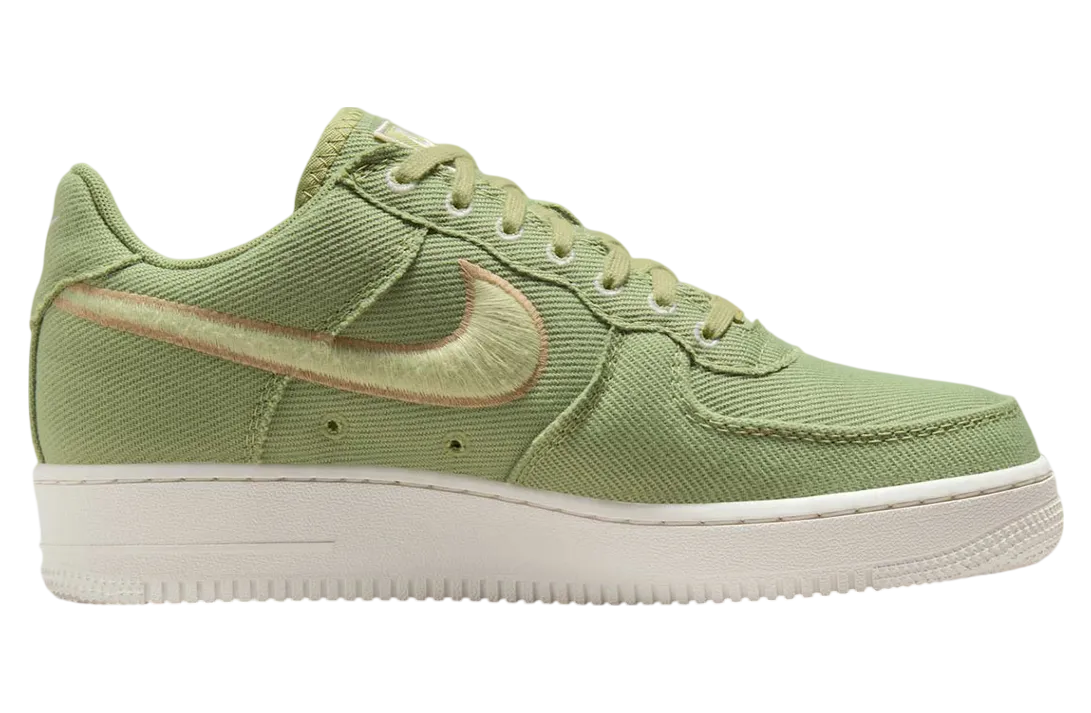 nike air force 1 low canvas dusty olive hemp 1