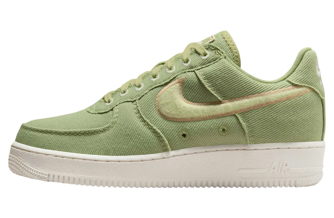 nike air force 1 low canvas dusty olive hemp