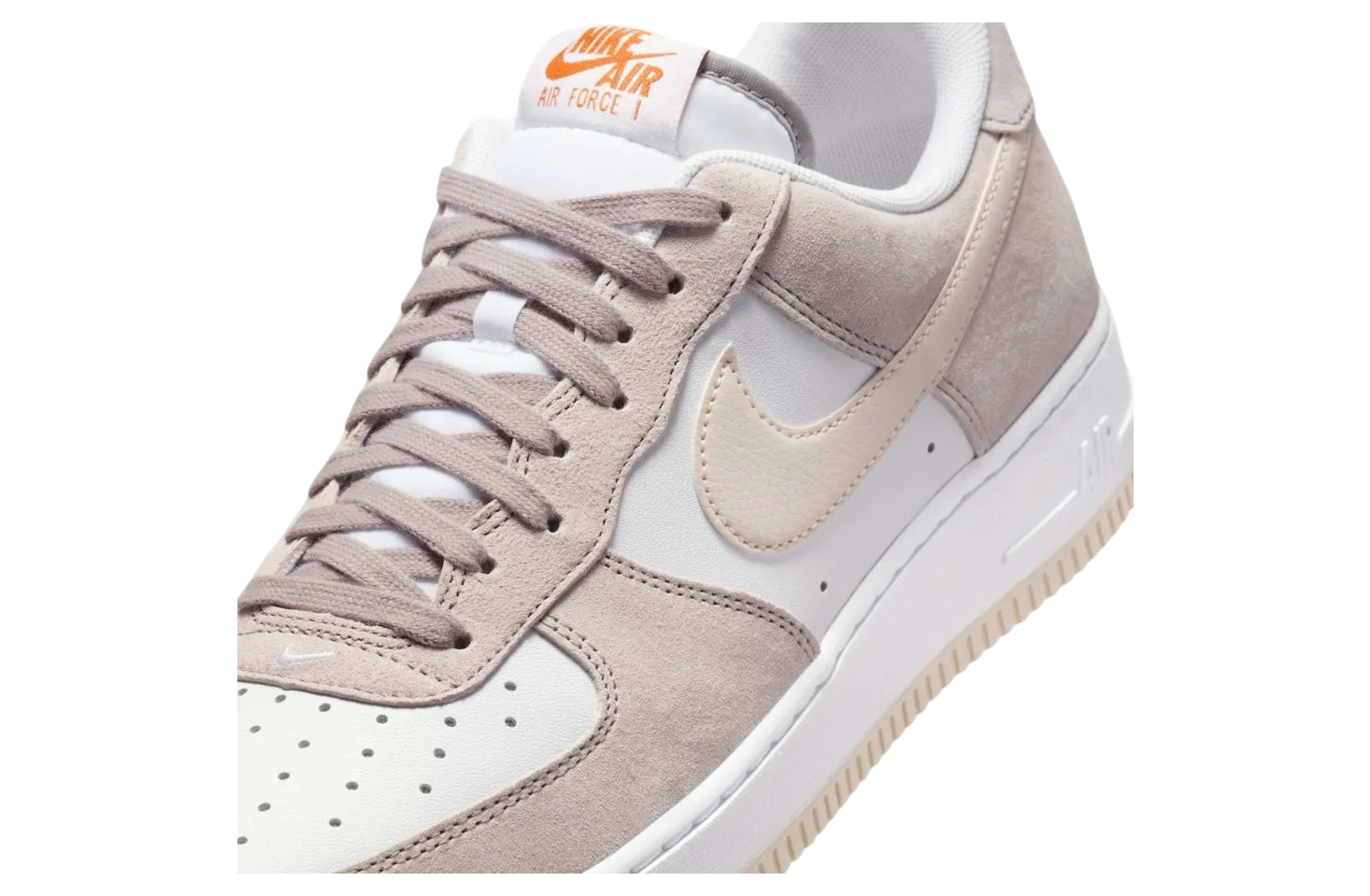nike air force 1 low college grey laser orange 5