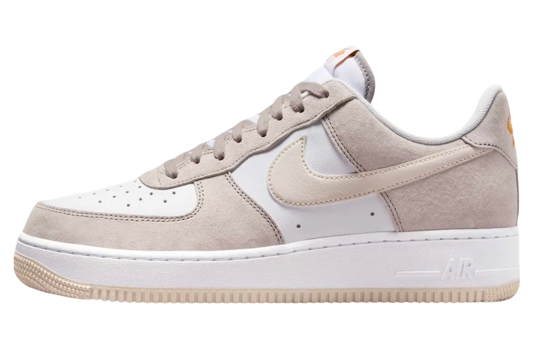 nike air force 1 low college grey laser orange