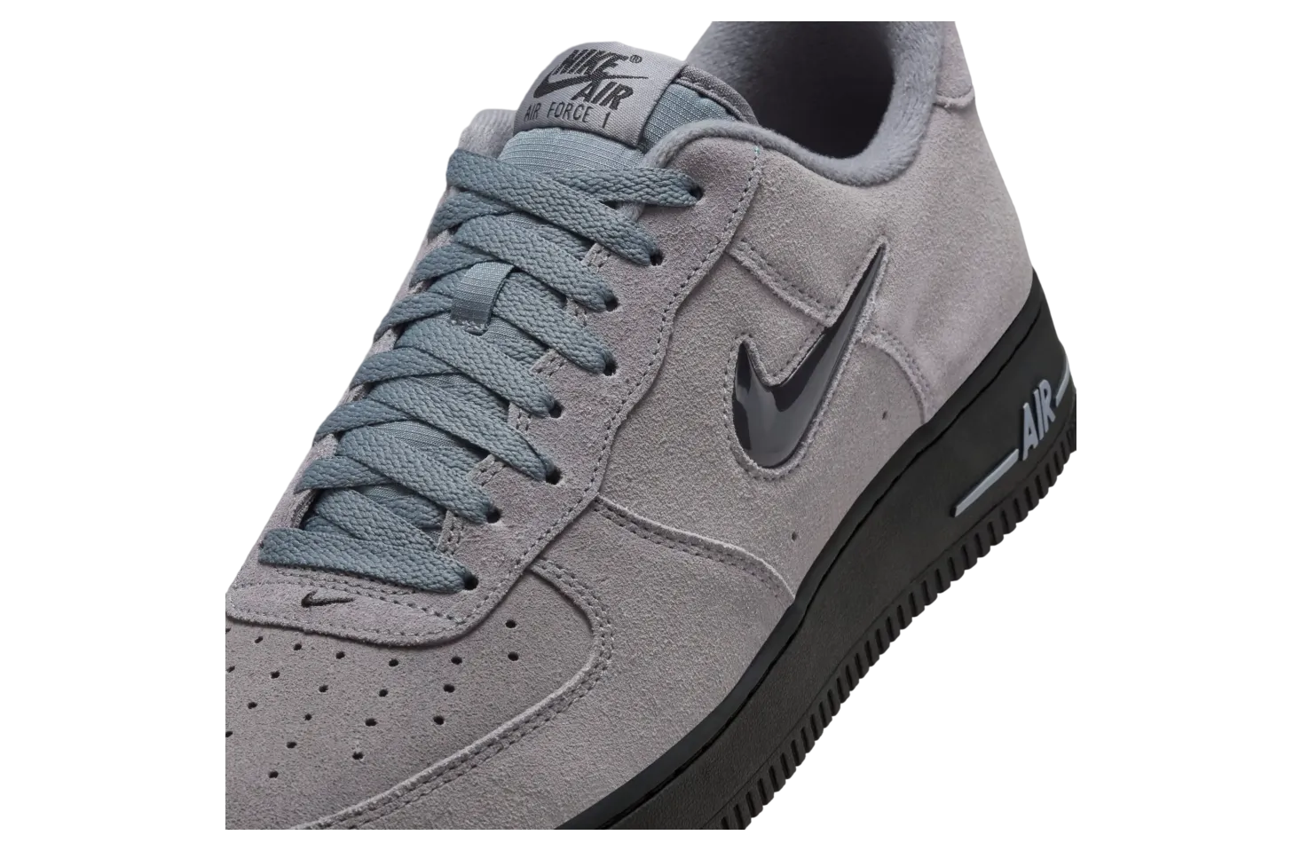 nike air force 1 low cool grey black jewel 5