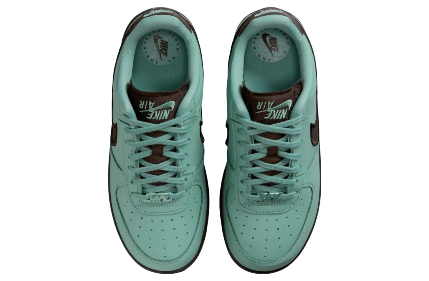 nike air force 1 low dance cannon velvet brown 2