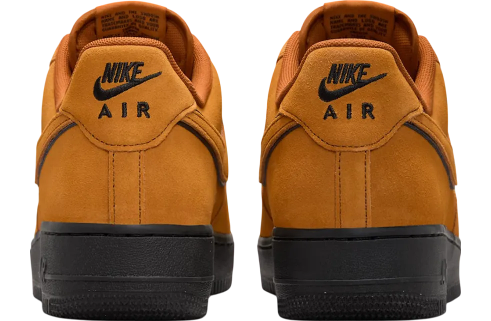 nike air force 1 low desert ochre black 3