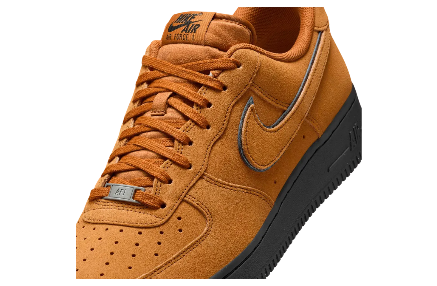 nike air force 1 low desert ochre black 5