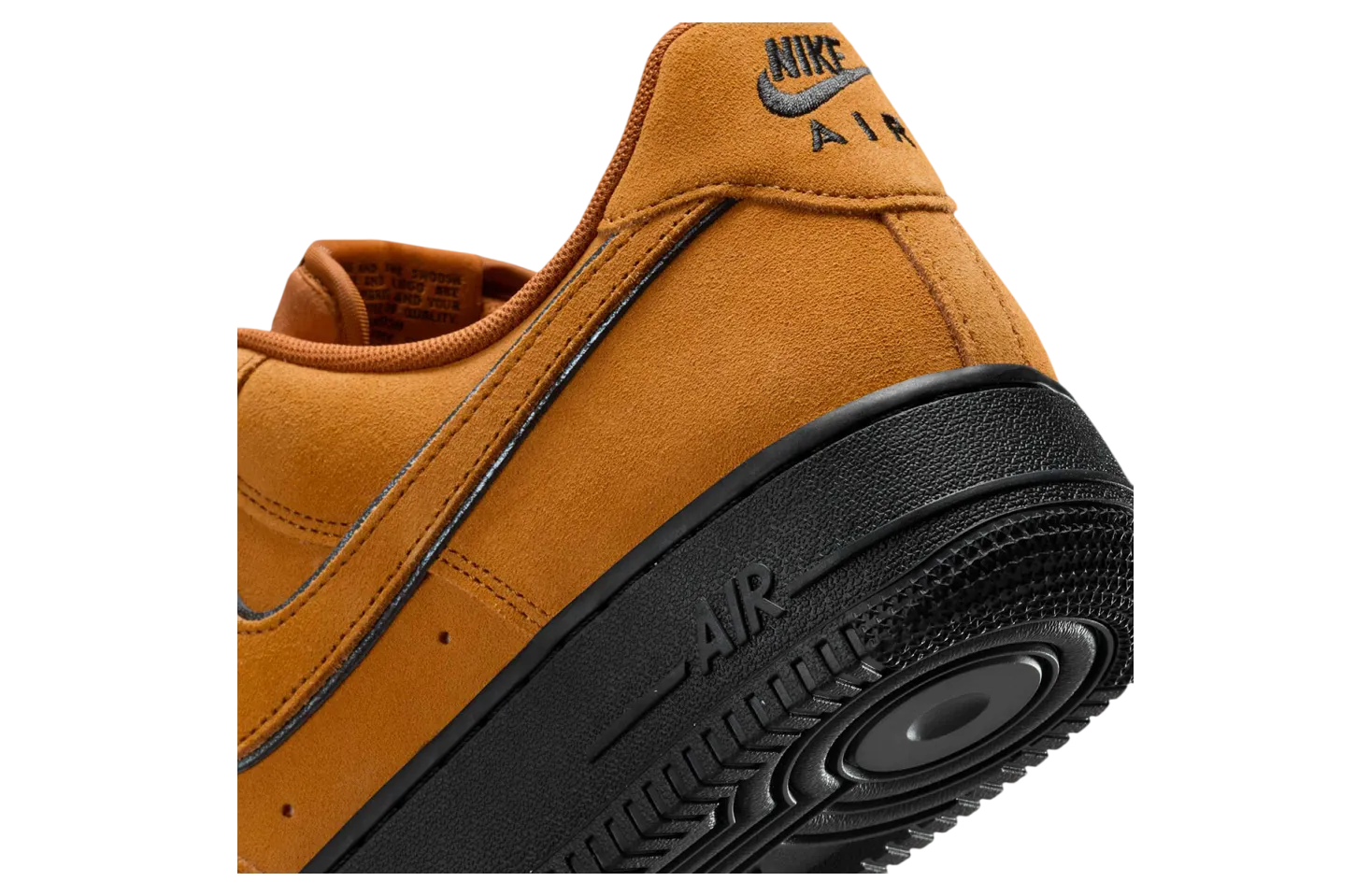 nike air force 1 low desert ochre black 6