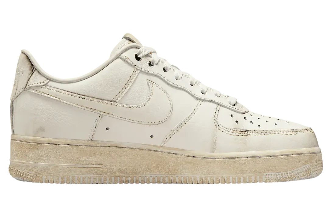 nike air force 1 low dirty triple white 1